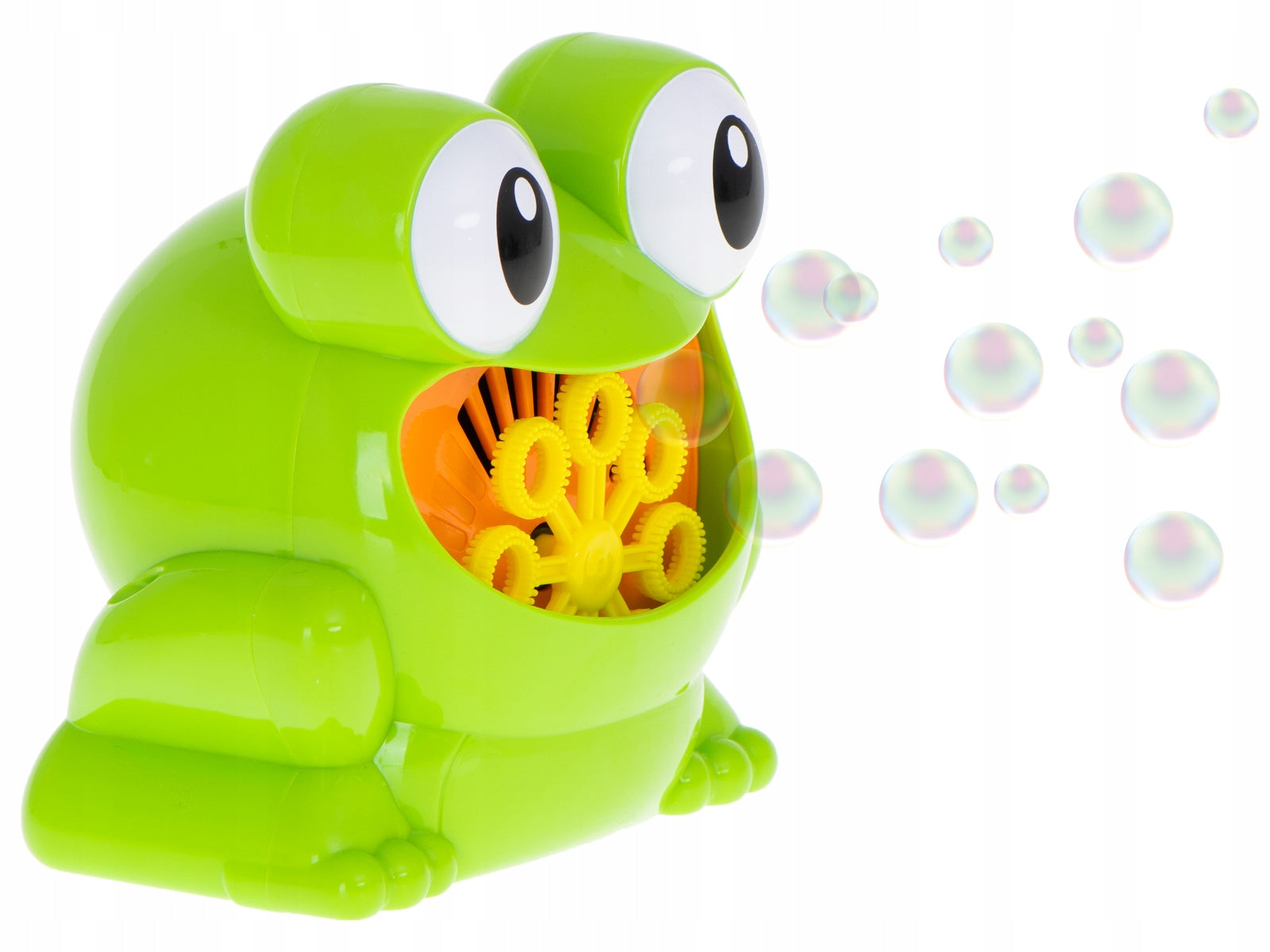 SOAP BUBBLES AUTOMATIC BUBBLE MACHINE FROG GENERATOR WITH LIQUID SET Kind machine