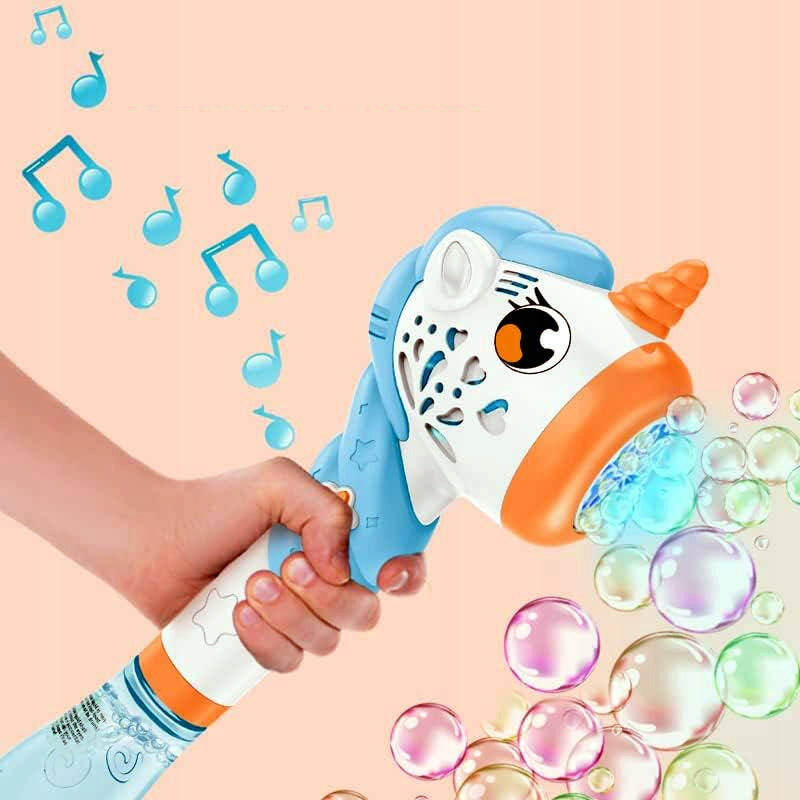 SOAP BUBBLES UNICORN SOAP BUBBLE WAND LIQUID FUN FOR KIDS Brand Sapphire