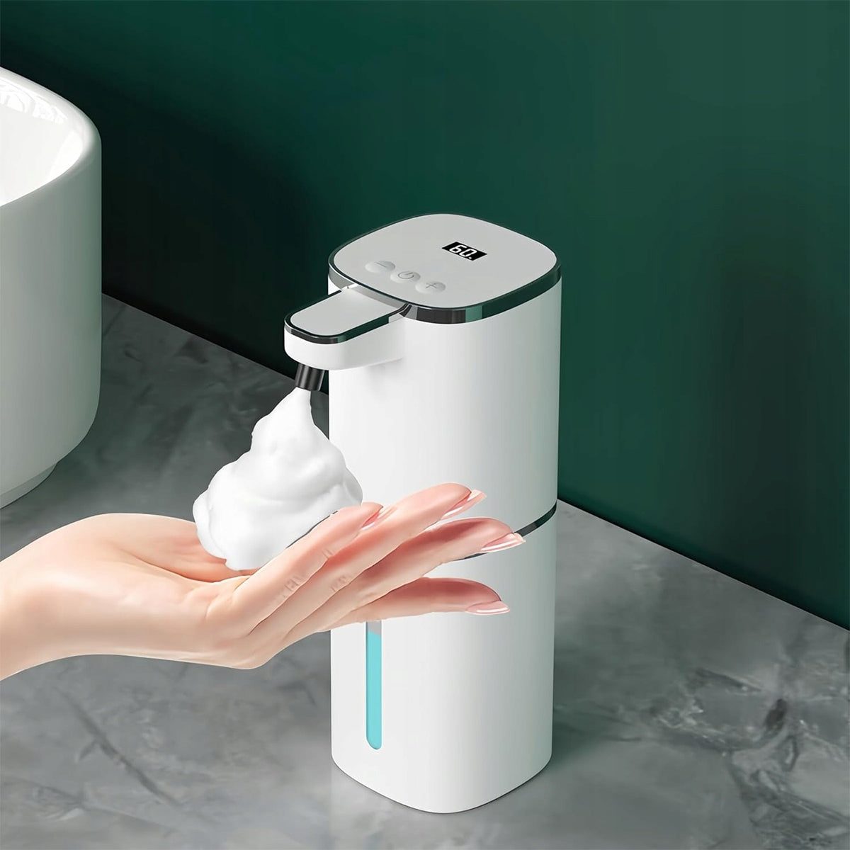 SOAP DISPENSER AUTOMATIC TOUCHLESS WALL DISPENSER 400ml USB C Brand no brand