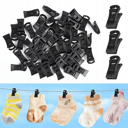 SOCK BUCKLES LAUNDRY HOOKS SET OF 60 PCS HOME FOR HOME Brand no brand