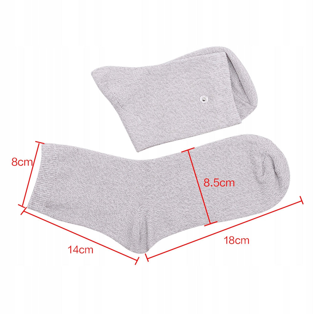 SOCK FOR TENS EMS ELECTROSTIMULATOR Color gray