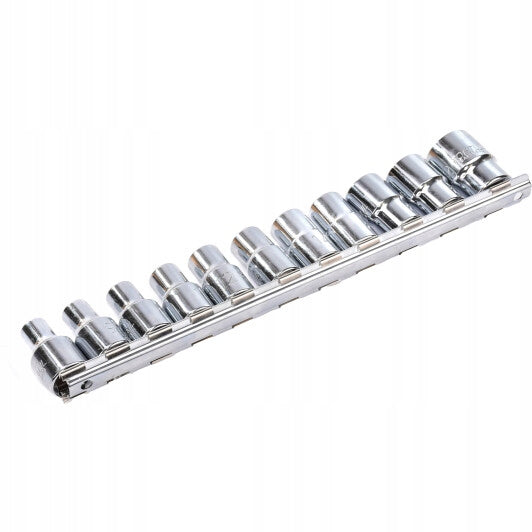 SOCKET SET SOCKET WRENCHES 1/2" 12-ANGLE 8-22mm 11 pcs CR-V TOPTUL EAN (GTIN) 4715288905706