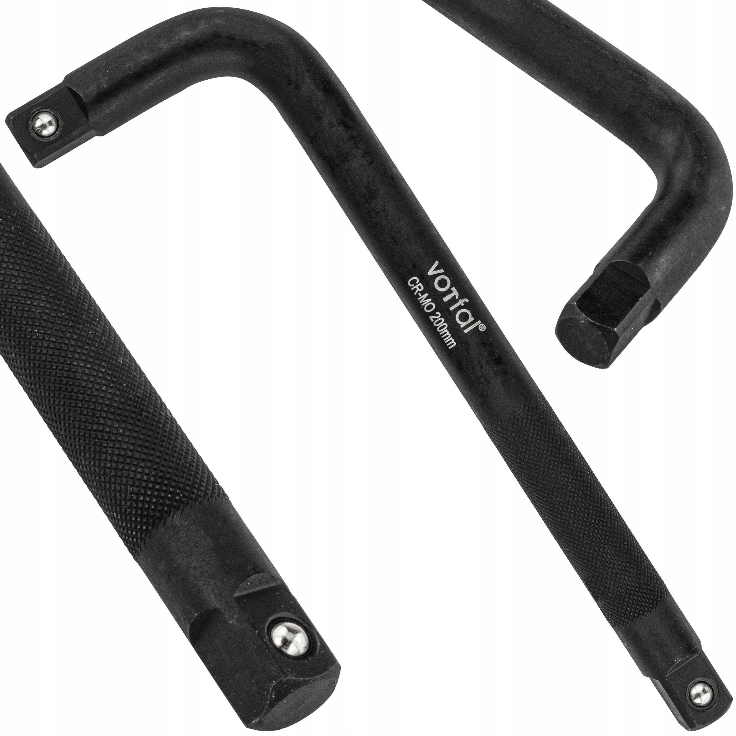 SOCKET WRENCH FOR SOCKETS IMPACT KNOB BENT TYPE L 1/2" 200 MM