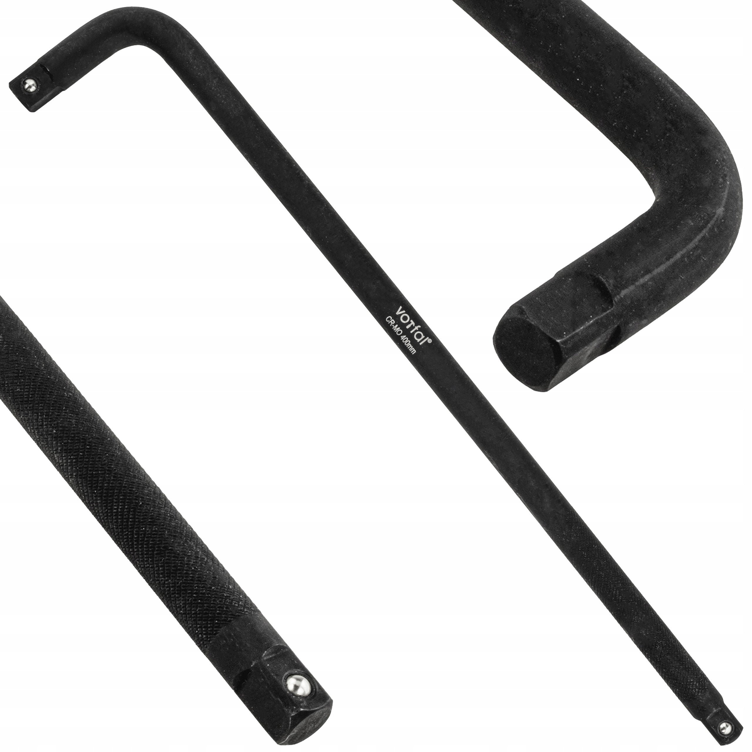 SOCKET WRENCH FOR SOCKETS IMPACT KNOB BENT TYPE L 1/2" 400 MM