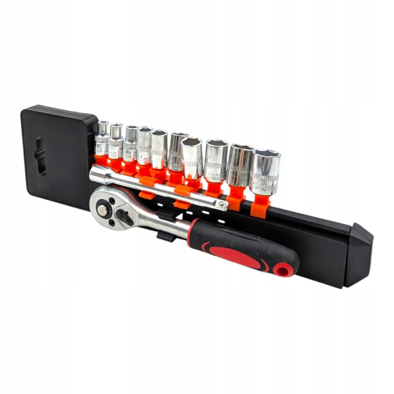 SOCKET WRENCH SET 1/4" 12EL RATCHET 4-13MM Packaging status original
