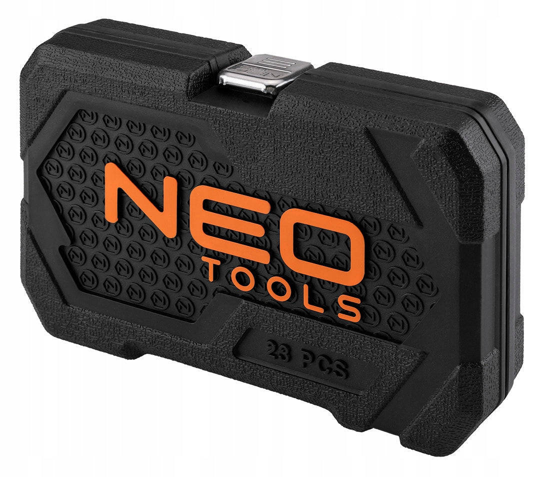 SOCKET WRENCH SET 1/4" 23 PCS SATIN 10-231 NEO TOOLS Brand NEO TOOLS