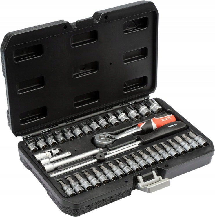 SOCKET WRENCH SET 1/4 38CZ YATO YT-14471