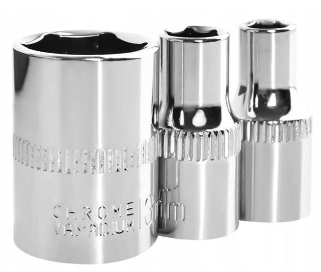 SOCKET WRENCH SET 1/4 RATCHET BITS 46EL chrome vanadium steel Key type ratchet