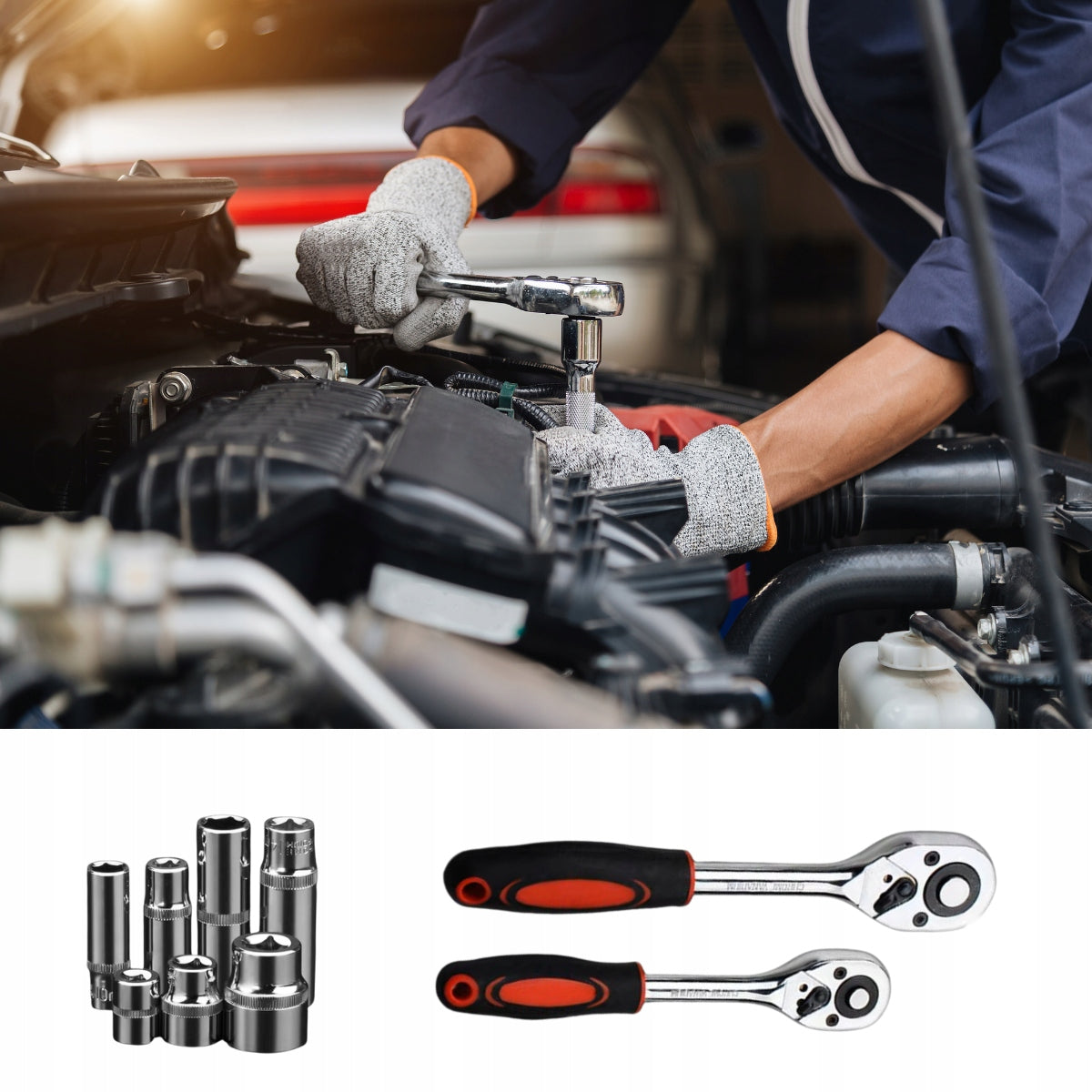 SOCKET WRENCH SET 108 EL. CRV TORX BITS IN CASE PROFESSIONAL Manufacturer code E26NY3T-UAFEN17