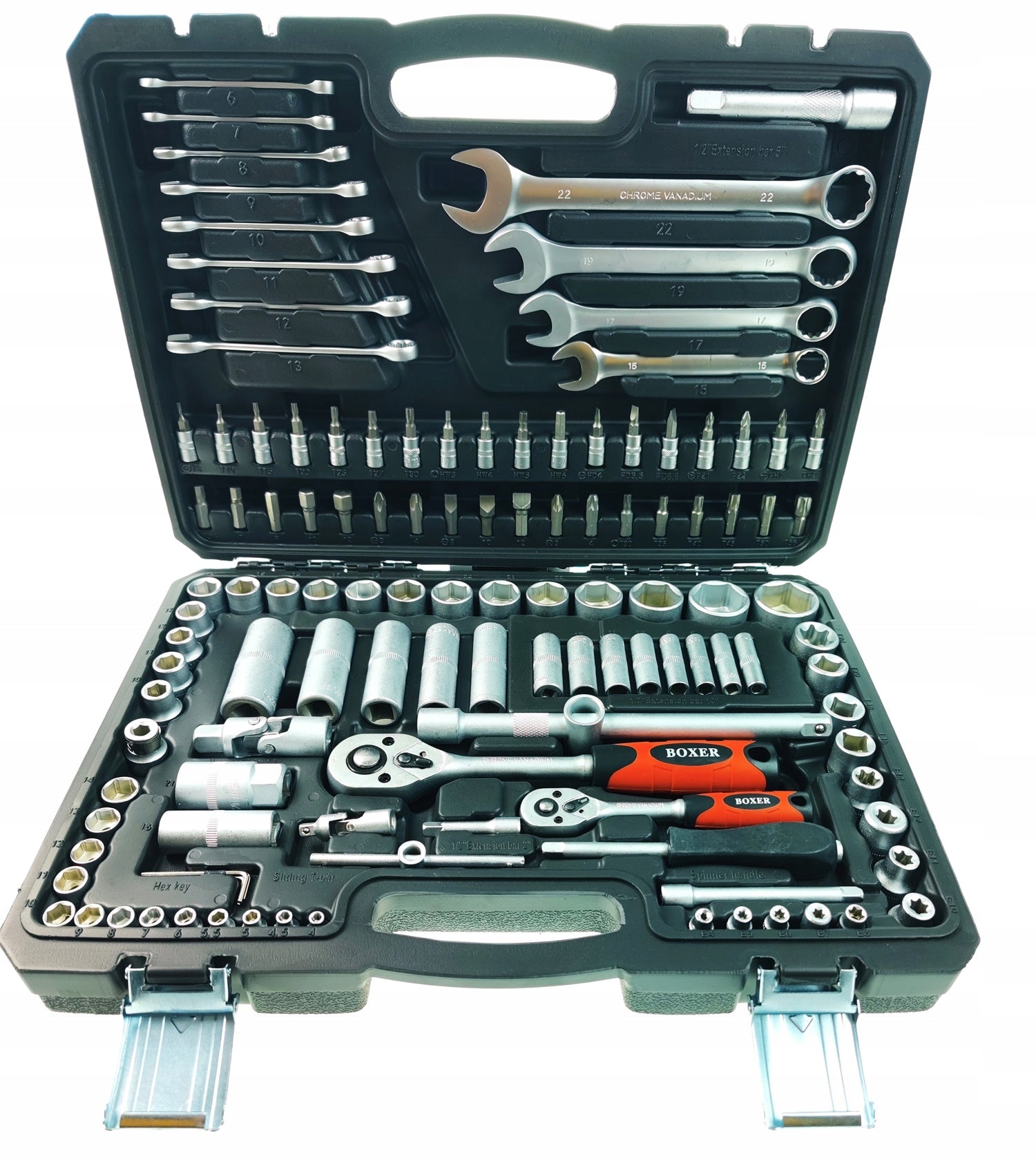 SOCKET WRENCH SET SOCKET WRENCHES 121 EL. Brand Boxer