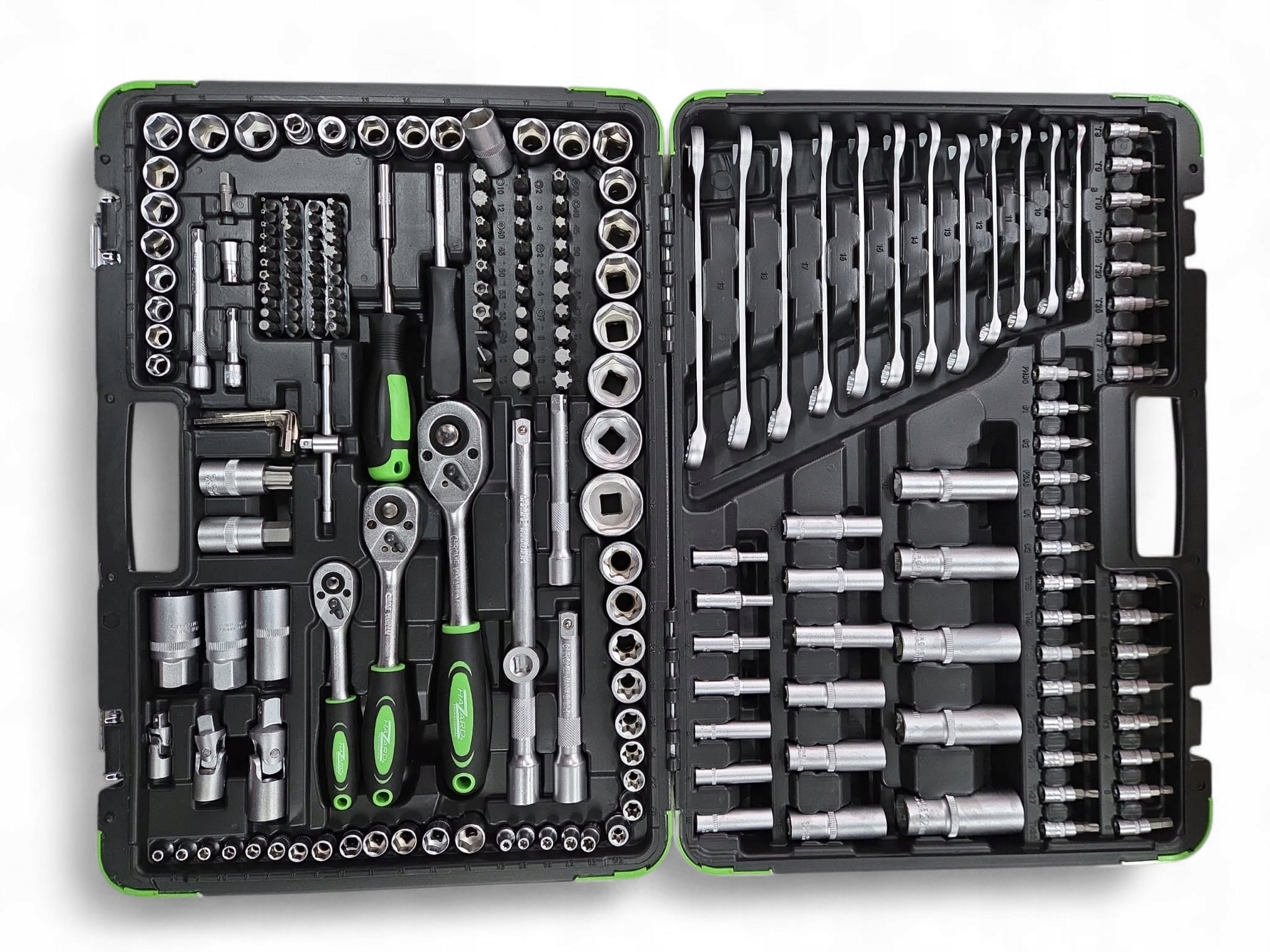 SOCKET WRENCH SET TOOL SET 216 EL Number of items in the set 216