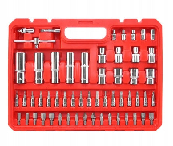 SOCKET WRENCHES 108 TOOL SOCKET WRENCH SET TORX BITS 2RATTLES Manufacturer code V39063