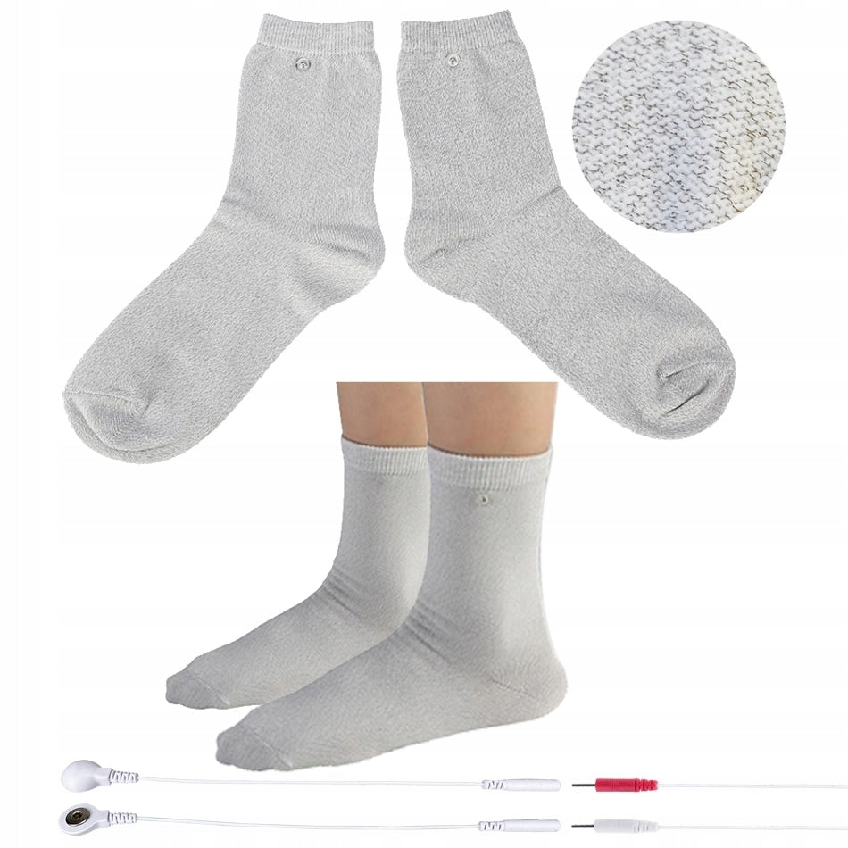 SOCKS FOR TENS/EMS ELECTROSTIMULATORS AKCESORIA CURRENT THERAPY Medical device no