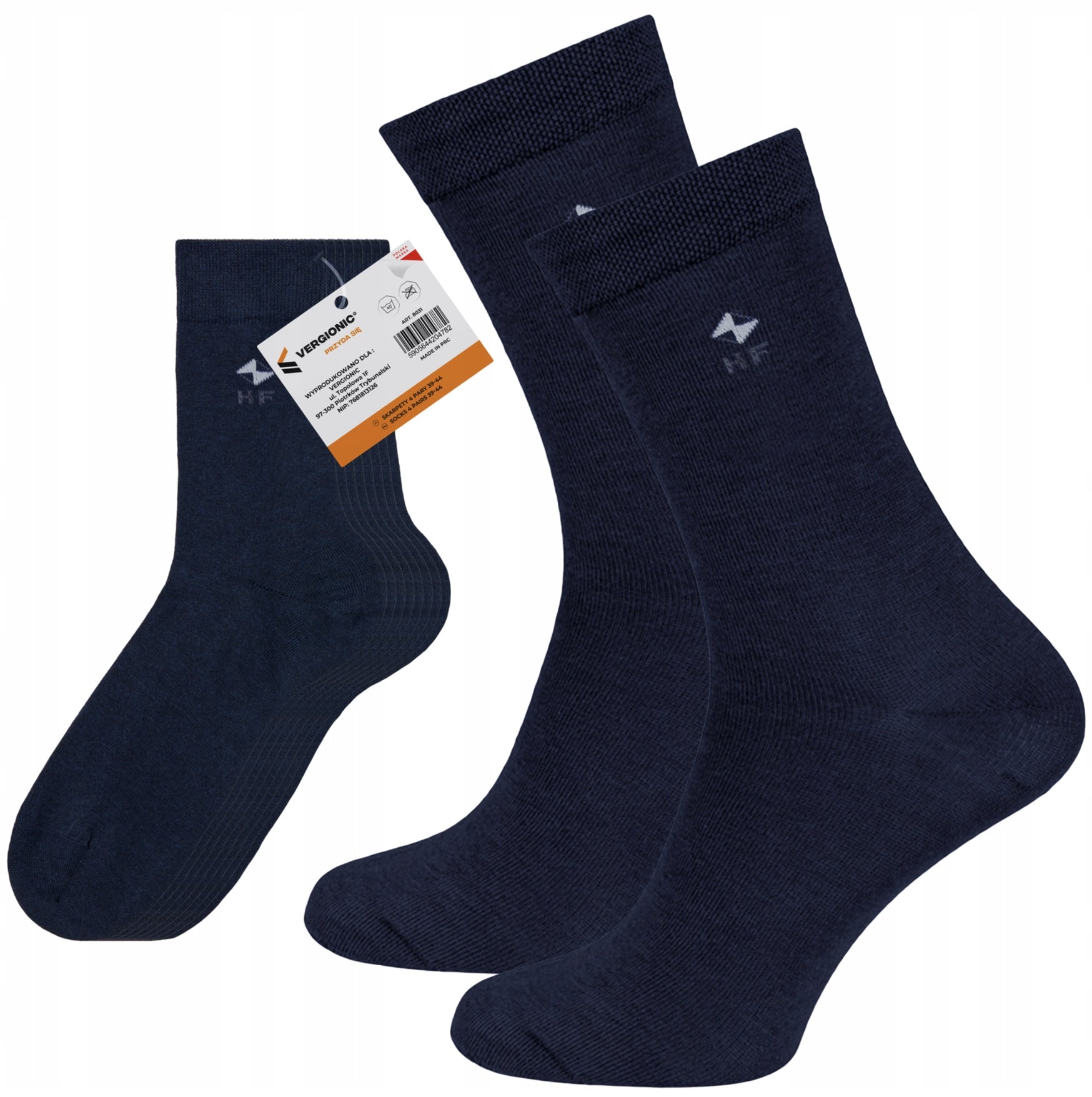 SOCKS UNIVERSAL WORK SOCKS 4 PAIRS