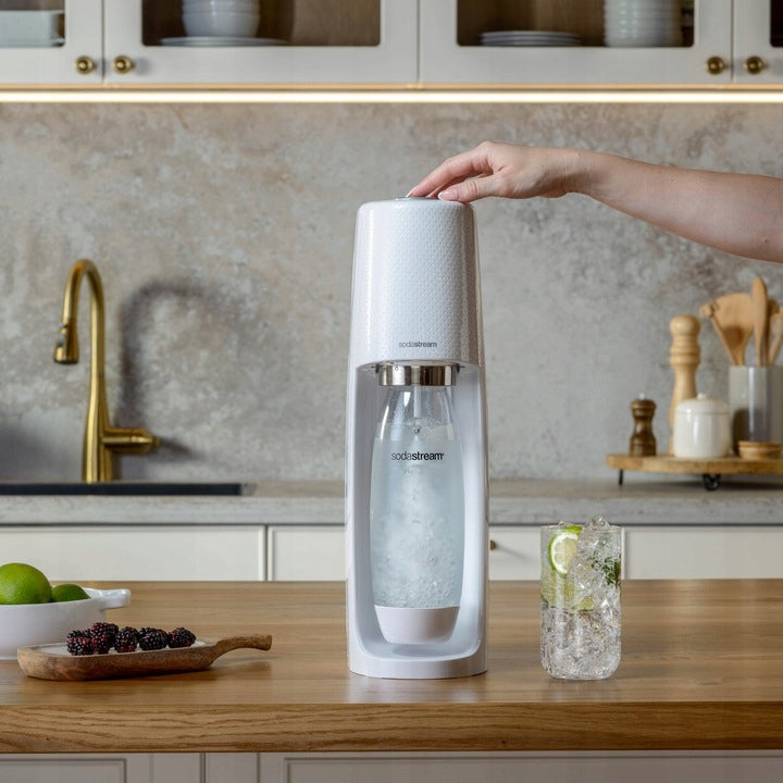 SODASTREAM SET SATURATOR FOR SPARKLING WATER + CARAFE Brand SodaStream