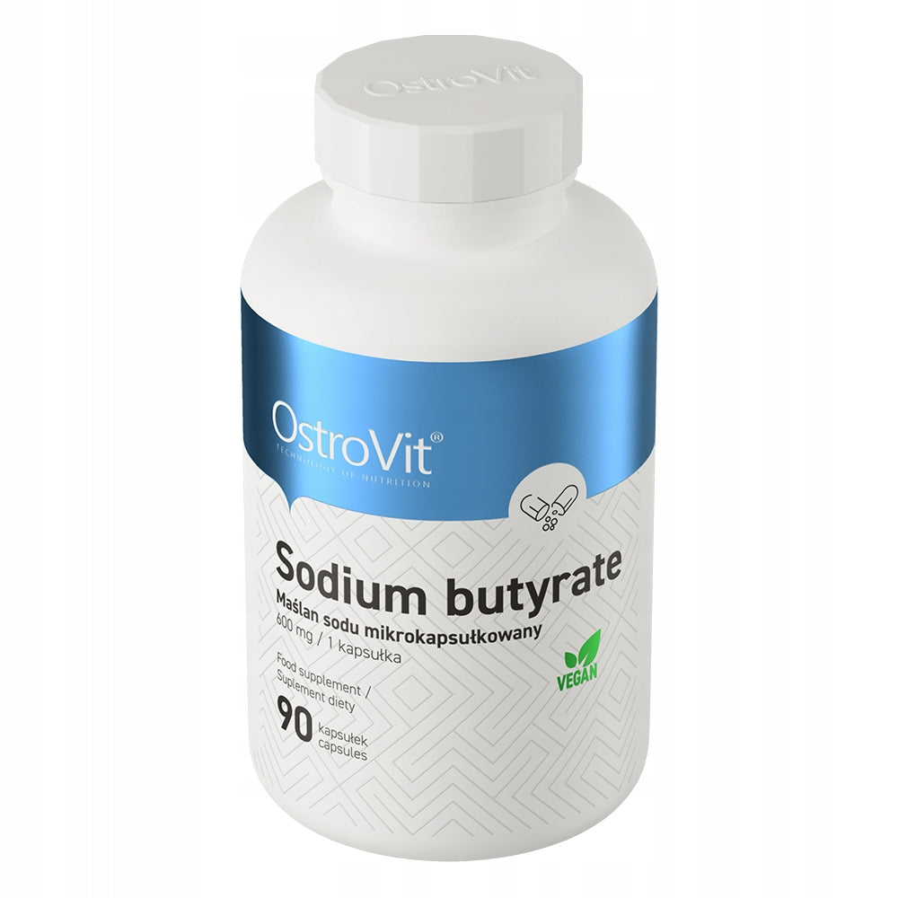 SODIUM BUTYRATE OstroVit Sodium Butyrate 90 kaps 600 mg Butyric Acid 360 mg Expiration date not specified