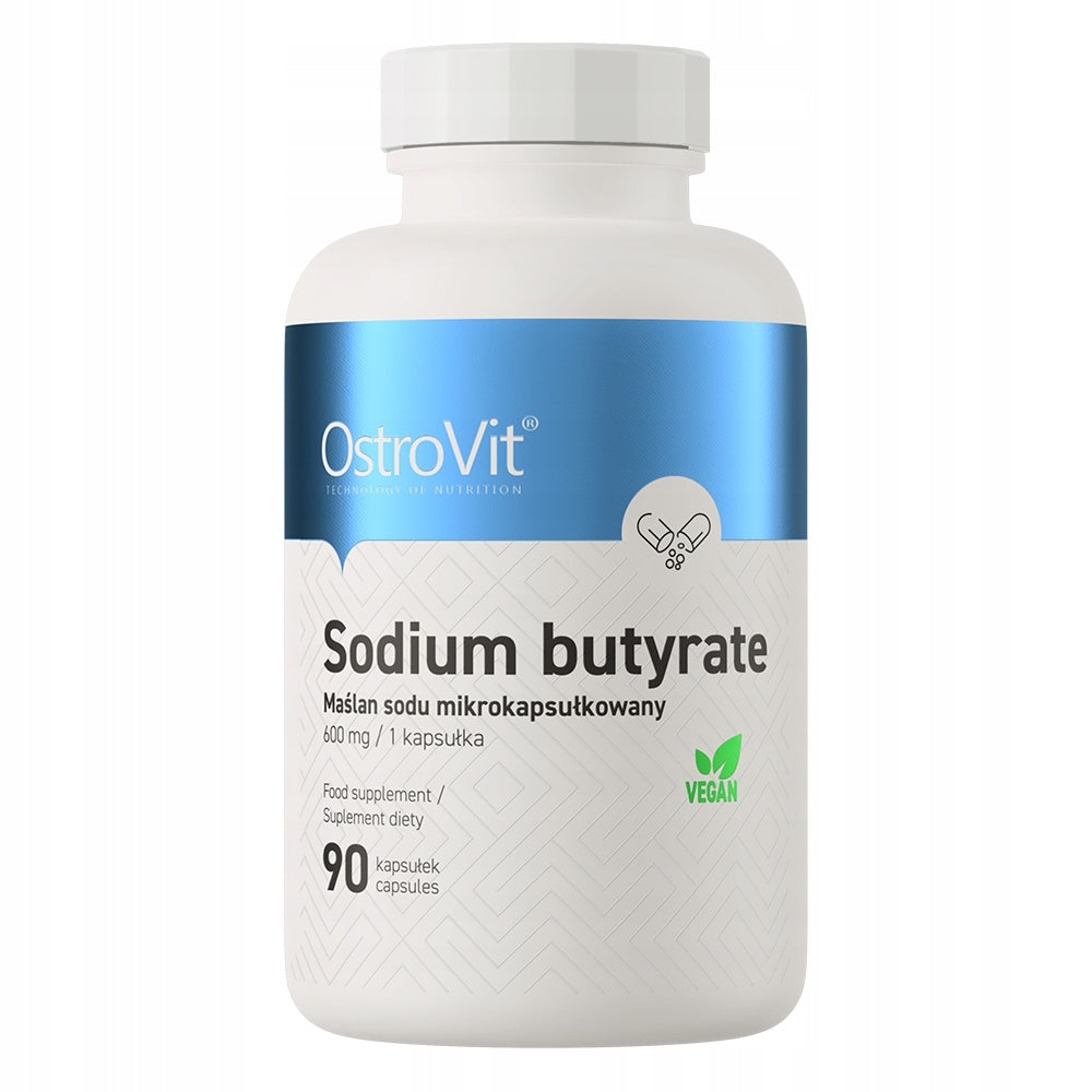 SODIUM BUTYRATE OstroVit Sodium Butyrate 90 kaps 600 mg Butyric Acid 360 mg
