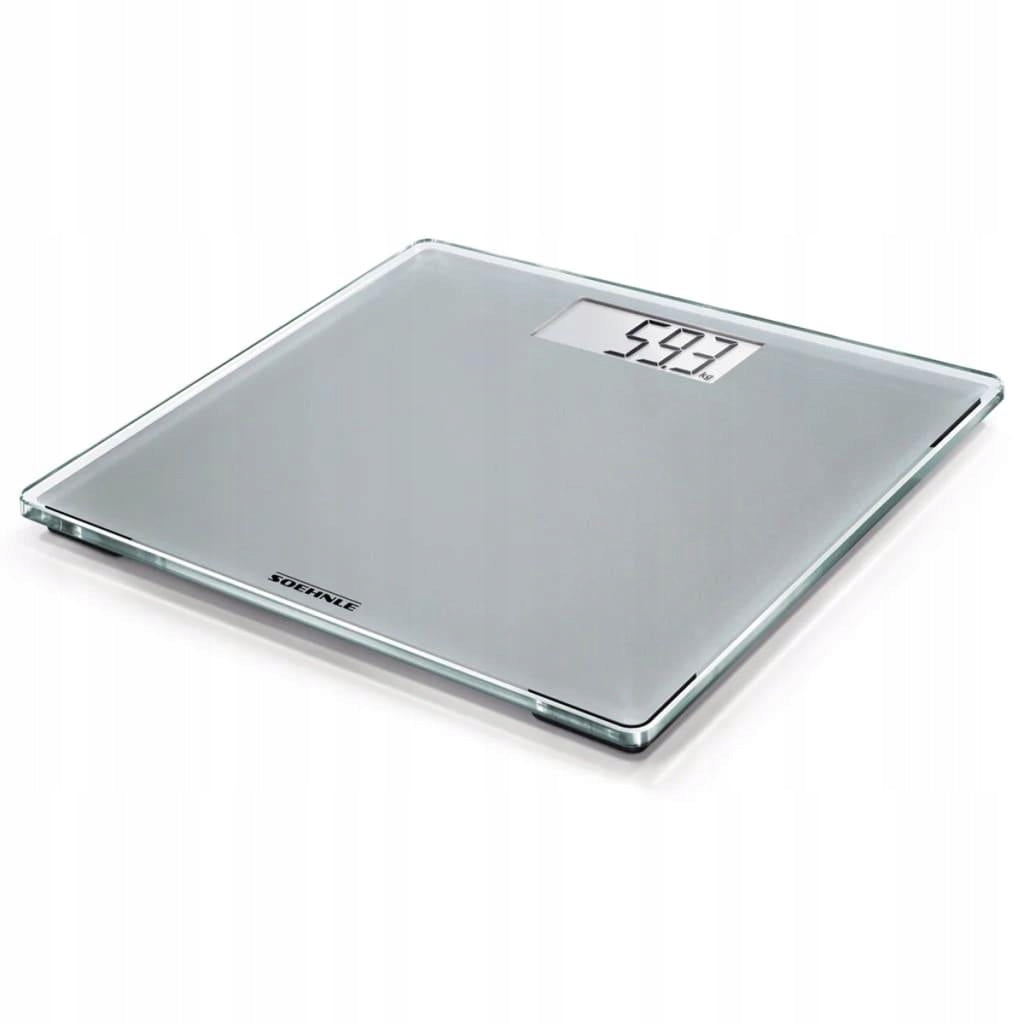 SOEHNLE Style Sense Compact 300 bathroom scale electronic silver 180kg