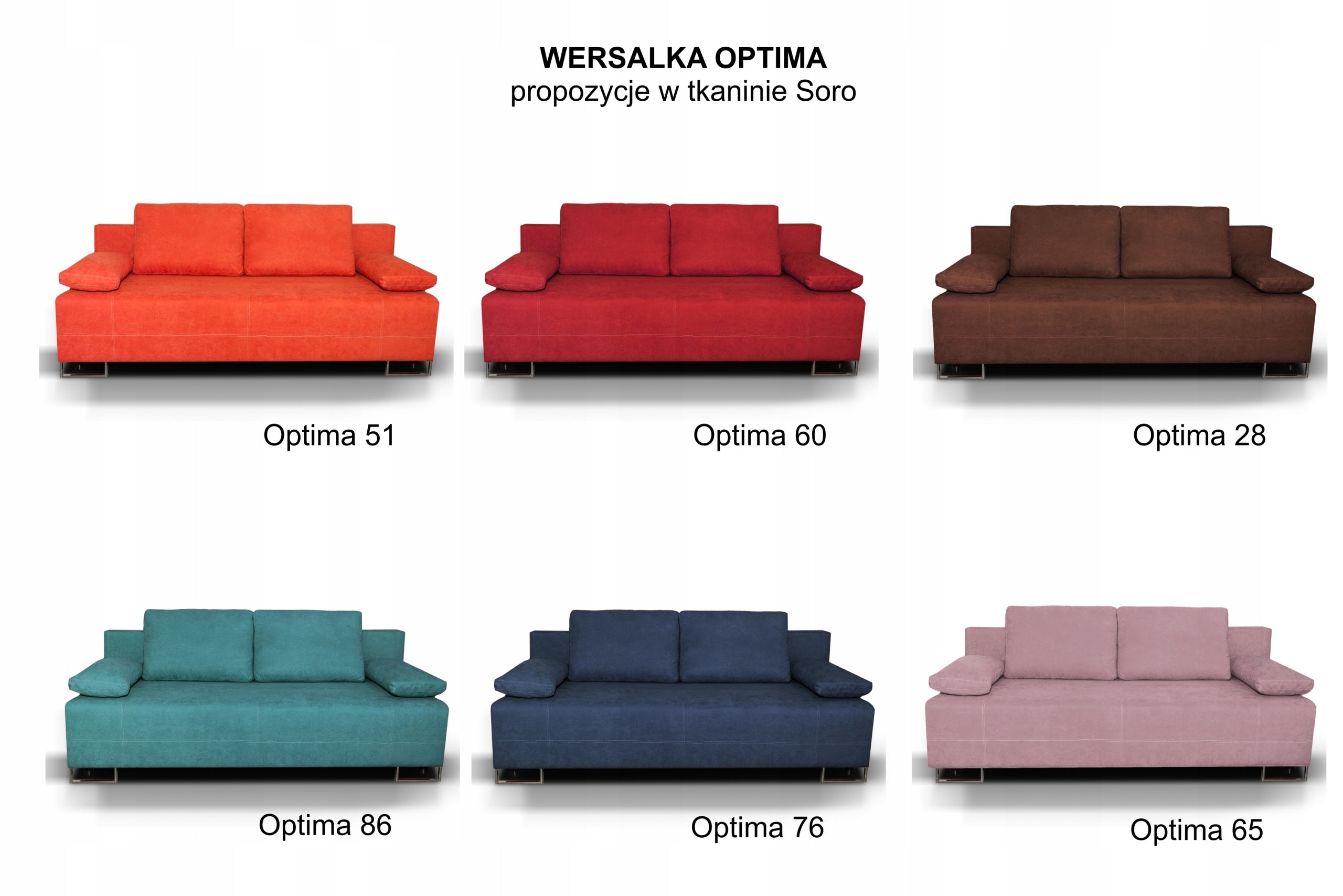Sofa Optima, grün 