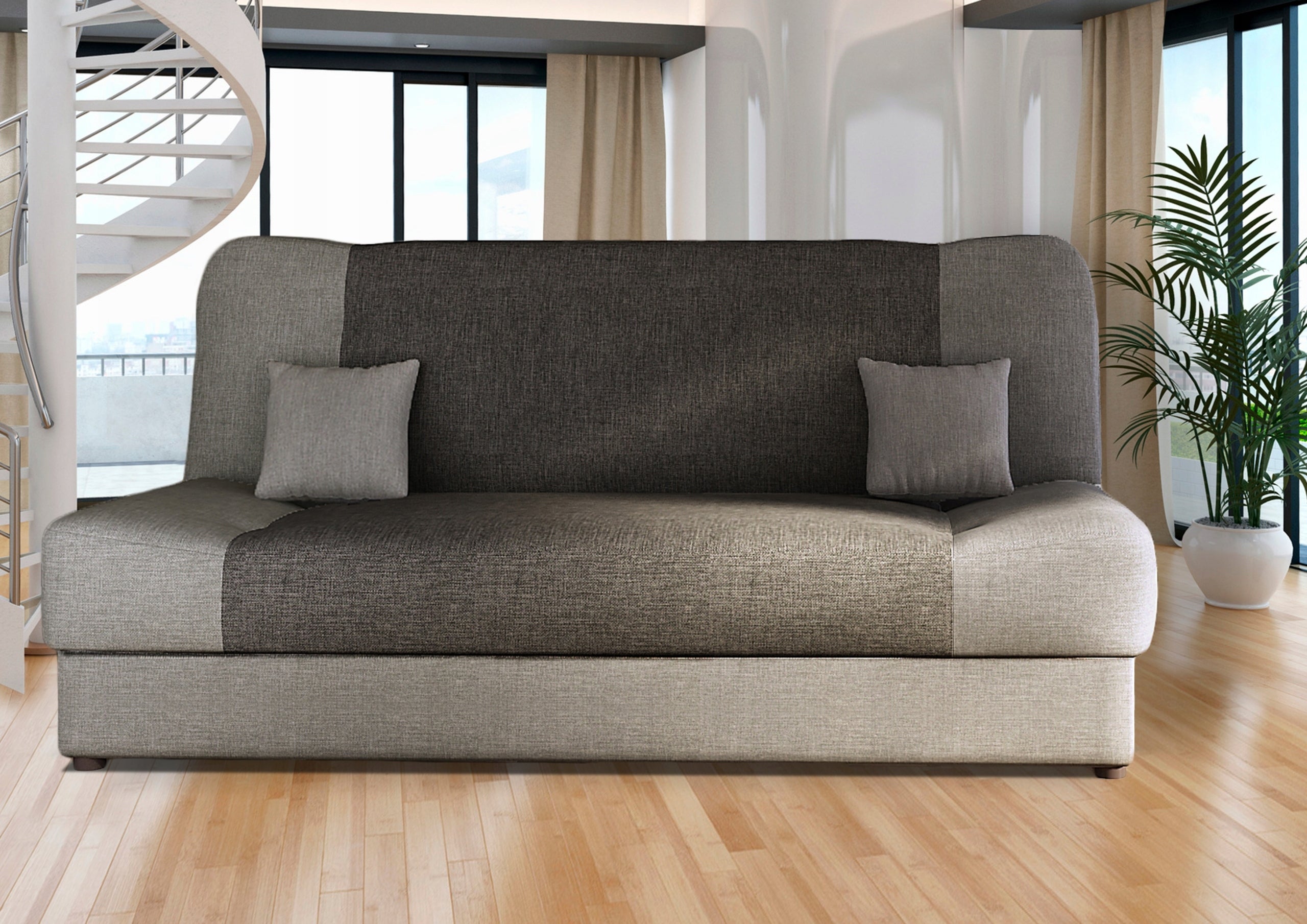 Sofa NORE Jazz, hellgrau 