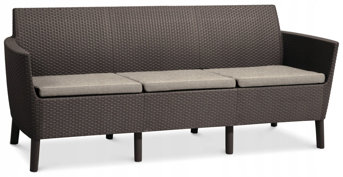 Sofa Keter Salemo, braun/grau 