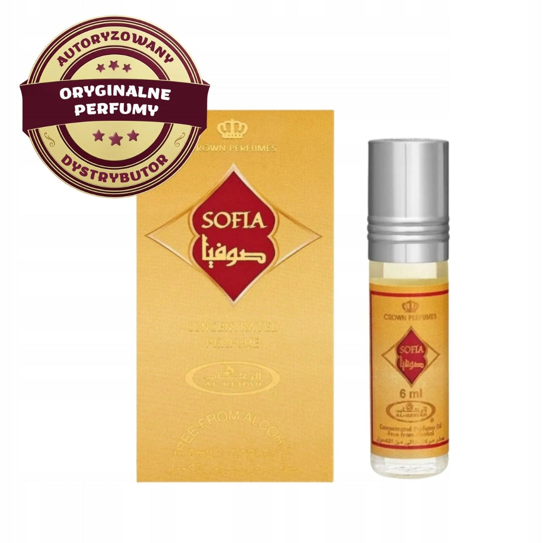 SOFIA Perfume in CPO Oil 6 ml | Al Rehab