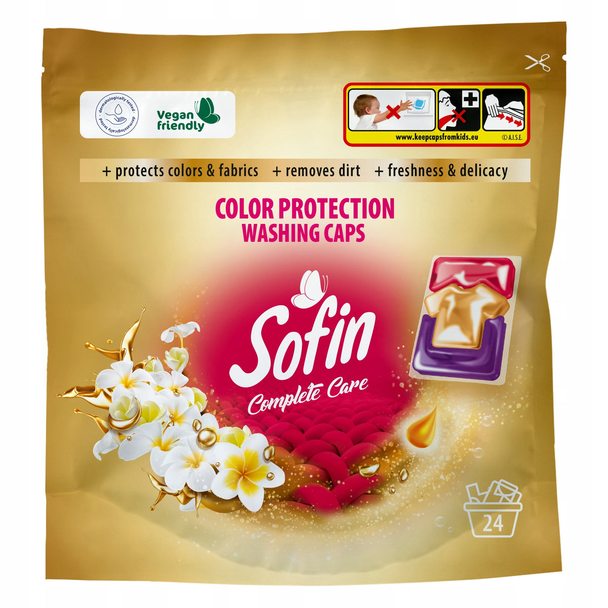 SOFIN Color Protection Washing Capsules 24pcs per pack