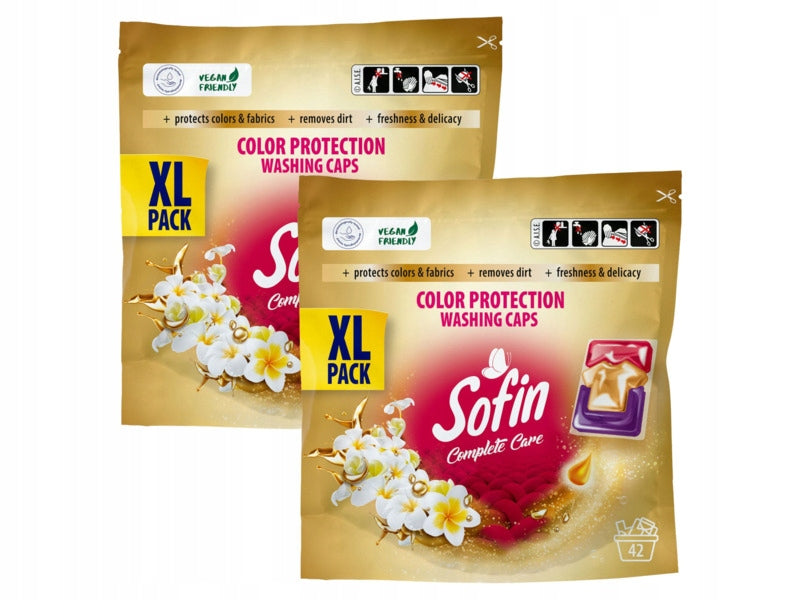 SOFIN Complete Care Color Protection Washing 2 x 42 Pack