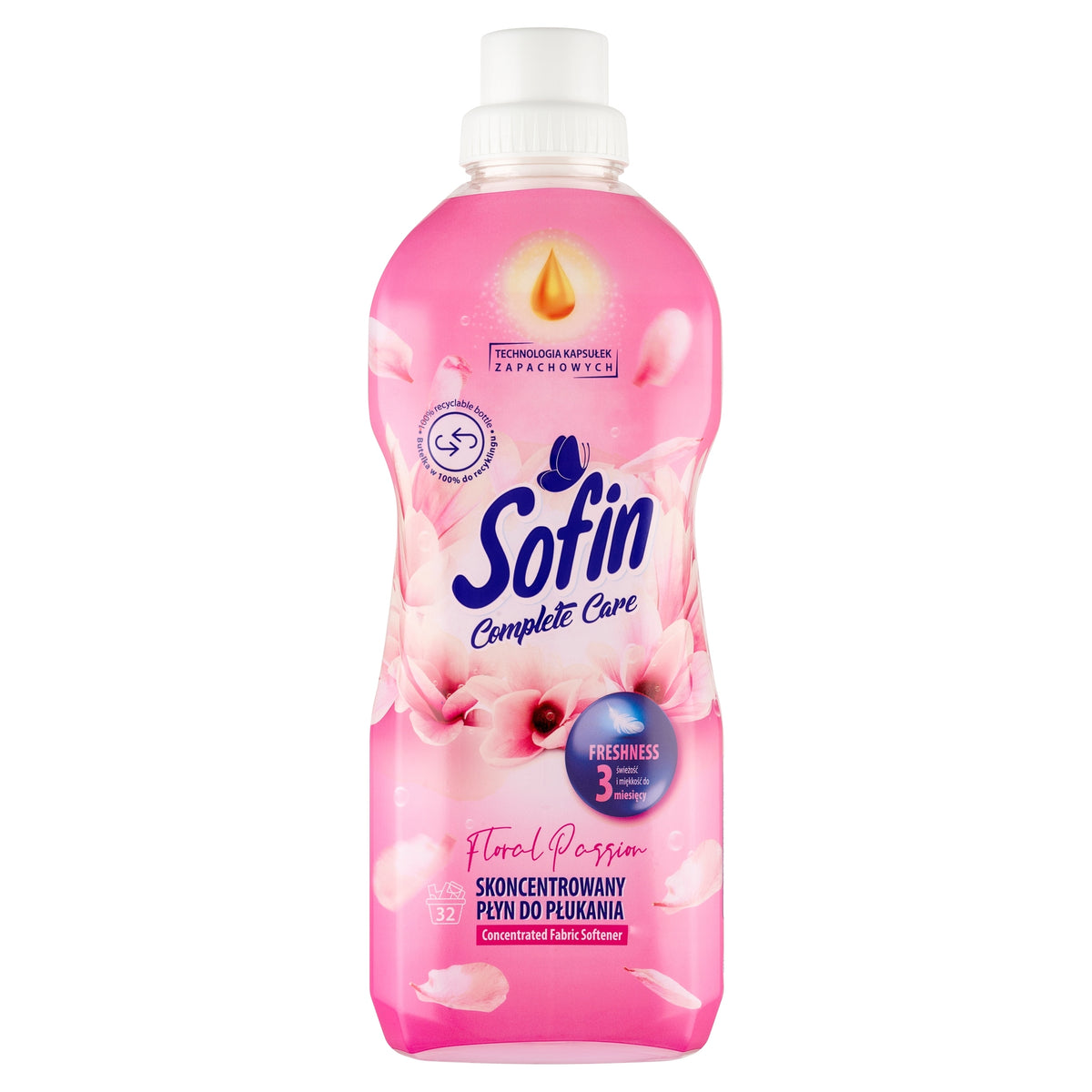 SOFIN FLORAL PASSION FABRIC SOFTENER FLORAL 800ML Brand Sofin