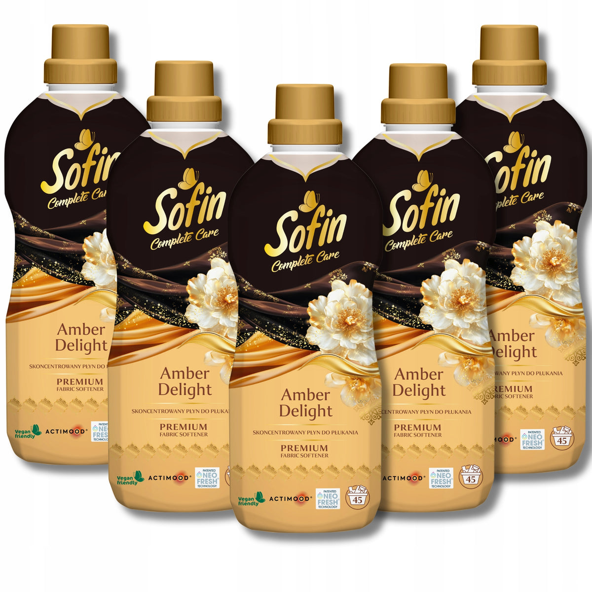 SOFIN Fabric Rinsing Liquid Inspired by the Orient Amber Delight 4,05l