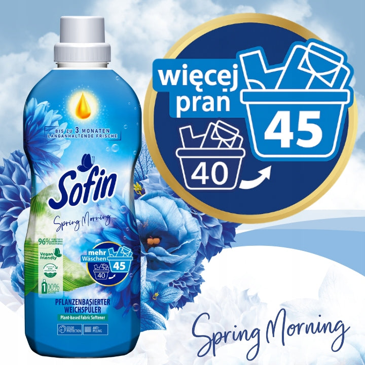 SOFIN Fabric Rinsing Liquid Spring Morning Prevents  810 ml DE Manufacturer code 4013356255839
