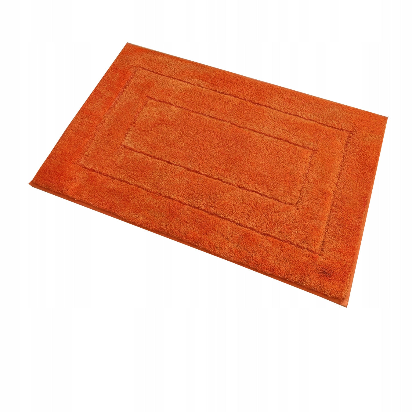 SOFT BATHROOM RUG NON-SLIP 50x80cm ORANGE PLUSH MAT