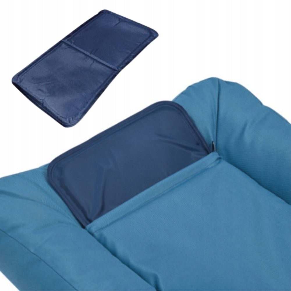 SOFT BED WITH COOLING MAT FOR CAT DOG LARGE YEAR-ROUND 76 x 53 cm Brand no brand