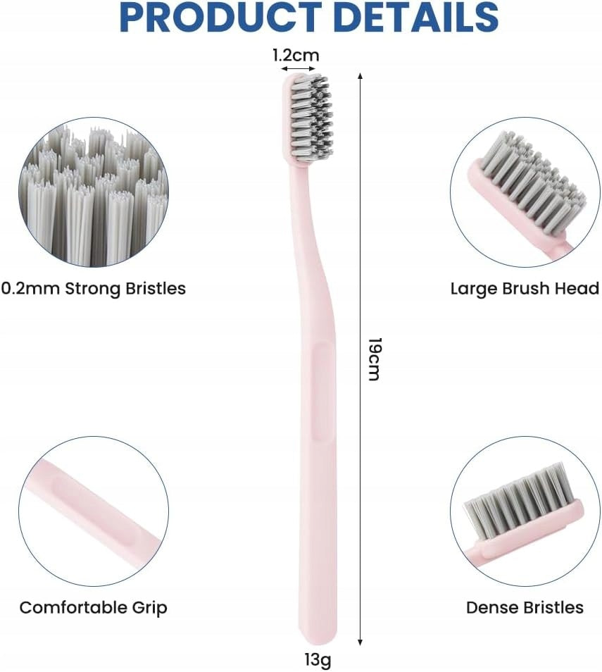 SOFT BRISTLE TOOTHBRUSH FOR SENSITIVE 20000 BRISTLES Brand Boro