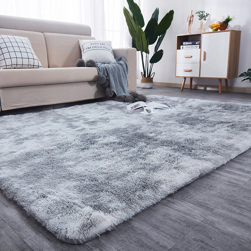 SOFT CARPET PLUSH SHAGGY RABBIT PLUSH LIGHT GREY 60x90cm SOFT NICE Packaging status original