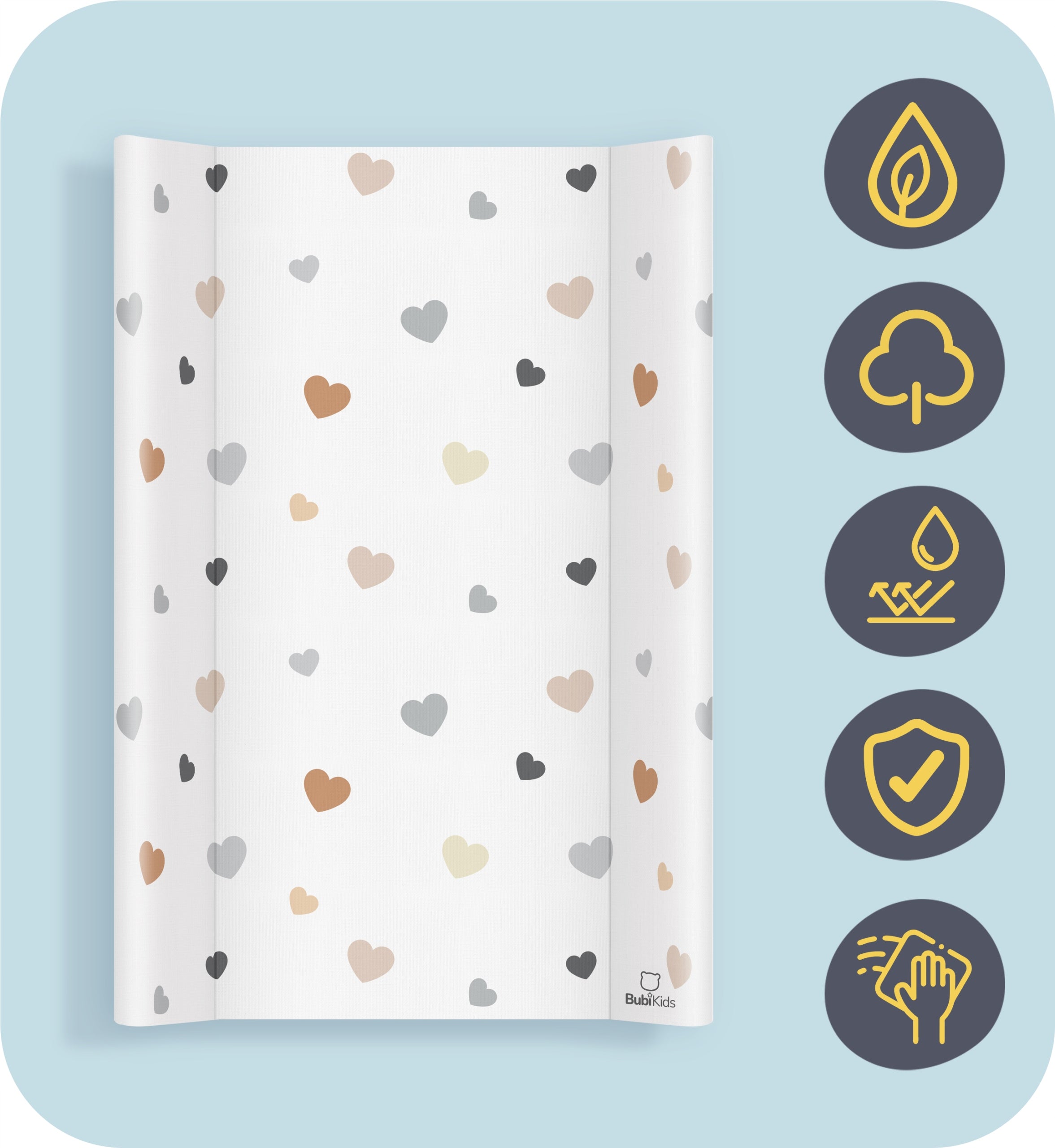 SOFT CHANGING TABLE 70x47 PROFILED SOFT MAT FOR DRESSER COVER Packaging status original