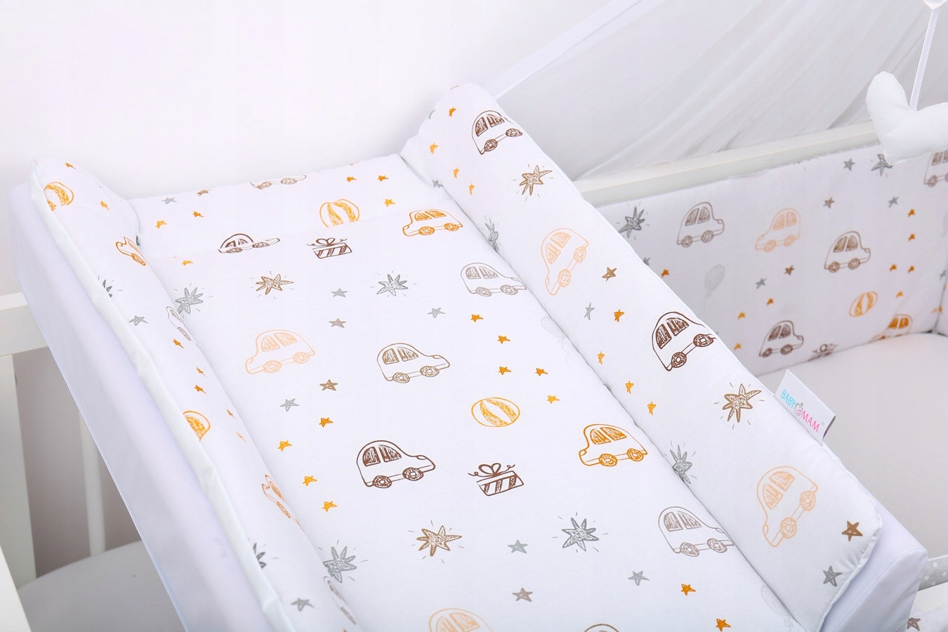 SOFT CHANGING TABLE FOR CHEST OF DRAWERS WATERPROOF 50x70cm BABYMAM Packaging status original