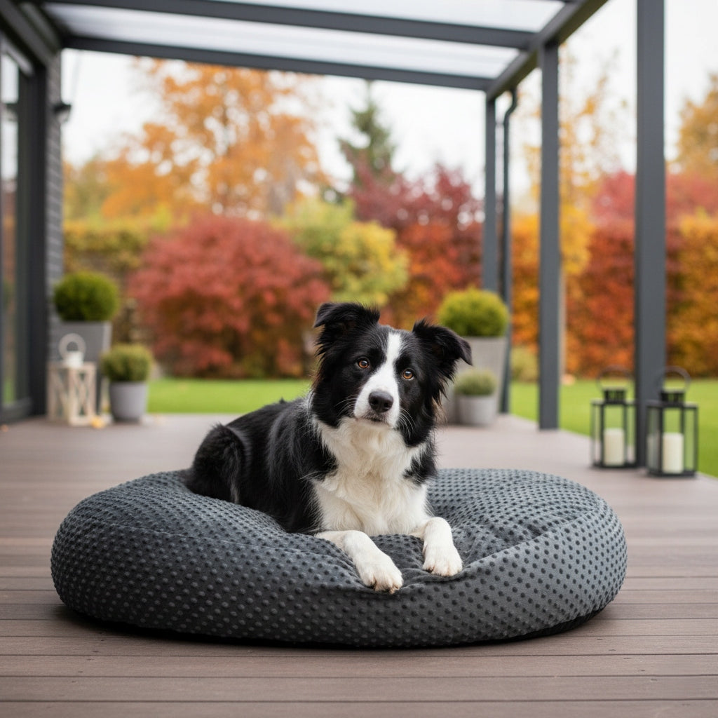 SOFT DOG BED BEDDING PILLOW MINKY NON-SLIP+2CUSHIONS Manufacturer code K01141