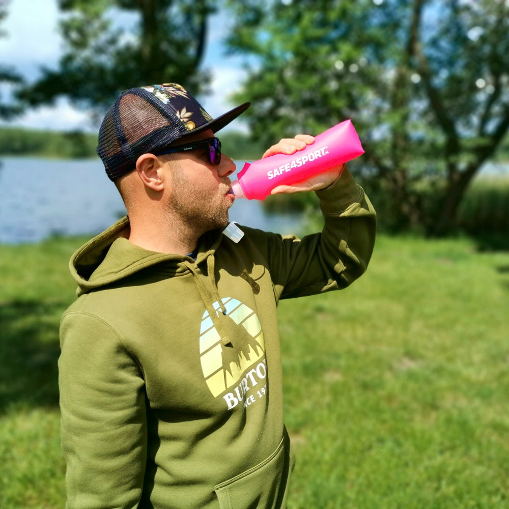 SOFT FLASK 500 ml SOFT BOTTLE FOLDING SOFT WATER BOTTLE pink Brand Safe4sport