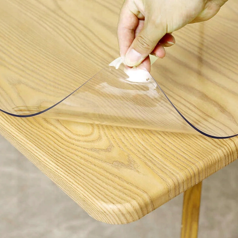 SOFT GLASS Desk Protective Mat Table Top Dresser 1mm PVC 200x100 Manufacturer code 000