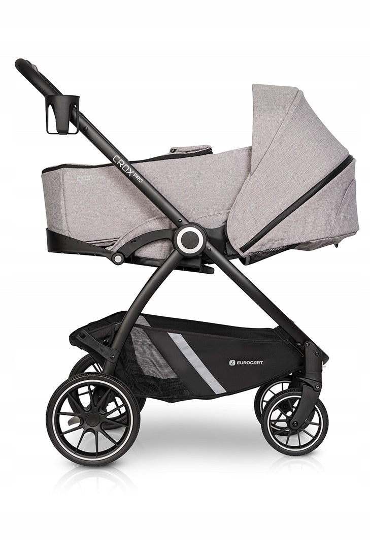 SOFT GONDOLA FOR BABY STROLLER EURO-CART CROX PEARL Manufacturer code Gondola miękka do wózka Euro-Cart CROX PRO