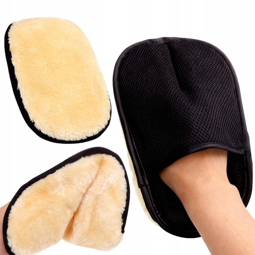 SOFT MICROFIBER CAR WASH GLOVE – SAFE FOR PAINT Packaging status original