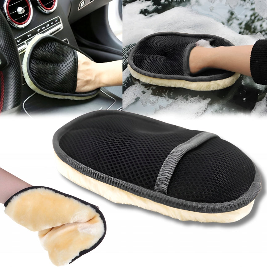 SOFT MICROFIBER CAR WASH GLOVE – SAFE FOR PAINT