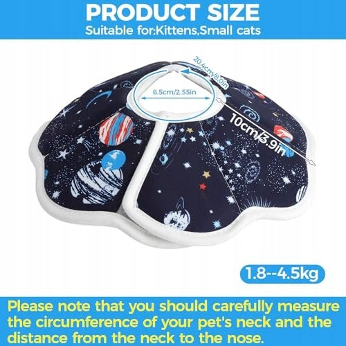 SOFT PROTECTIVE COLLAR FOR CAT S 1 8 4 5 KG AFTER SURGERY Brand Ravi