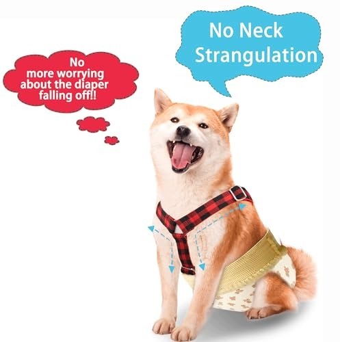 SOFT SUSPENSION FOR DOGS 2 PIECES DIAPER SUSPENSION FOR Size other