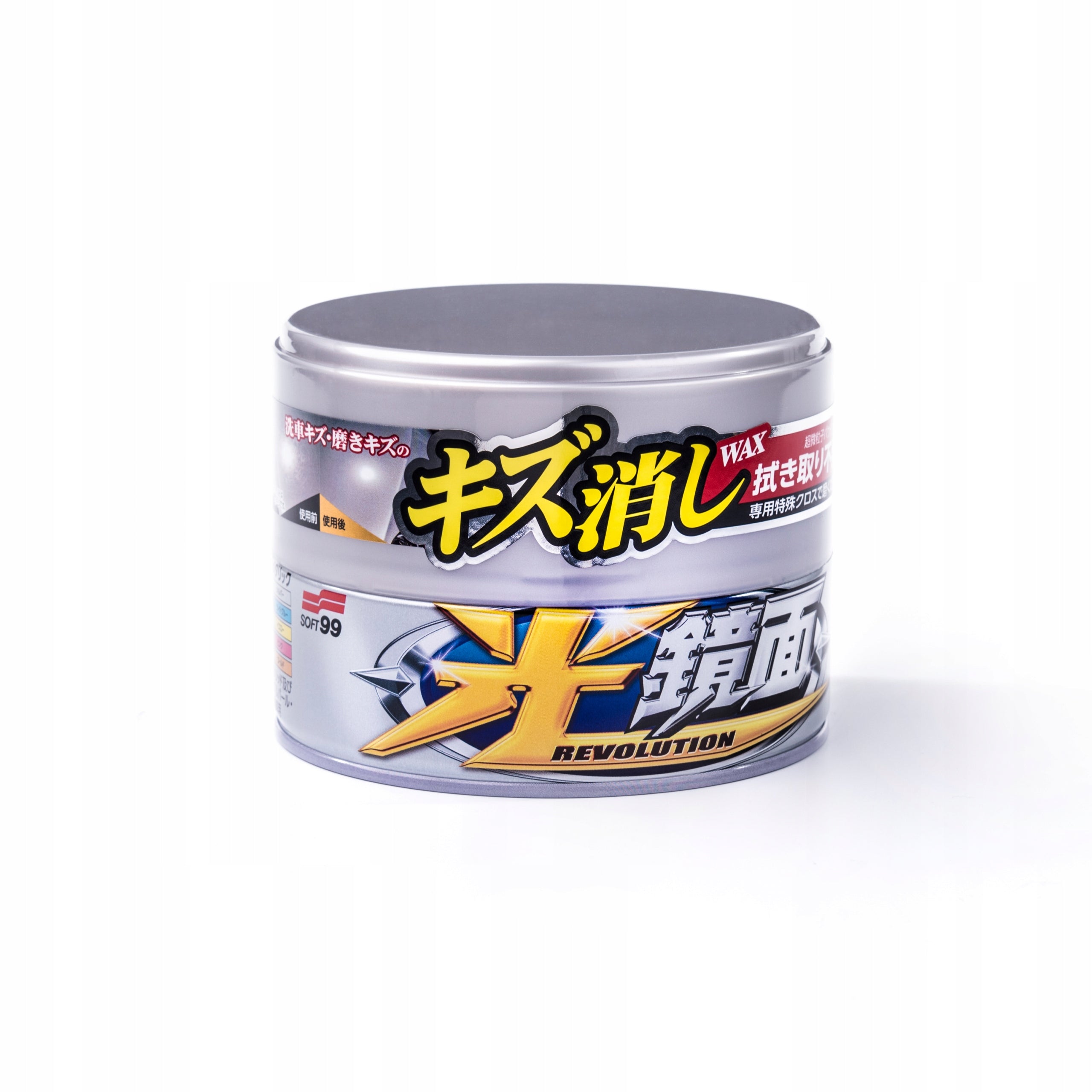 SOFT99 NEW SCRATCH CLEAR LIGHT 200g WAX GIVES VARNISH BL