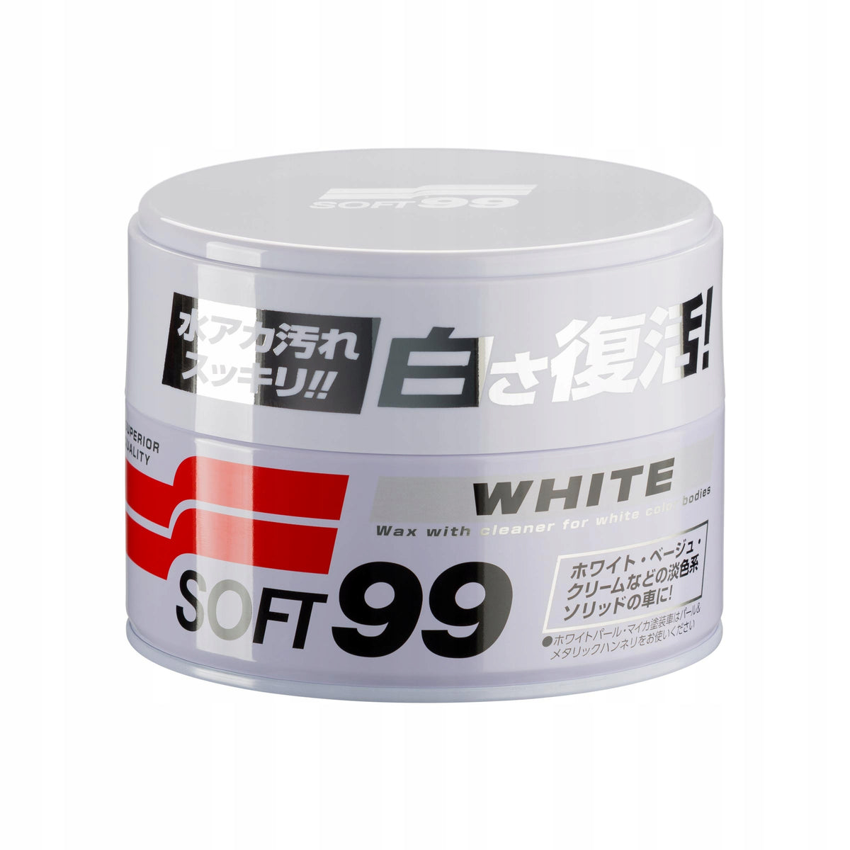 SOFT99 White Wax 350g Wax for light varnishes SET EAN (GTIN) 4975759000204