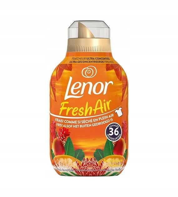 SOFTENER LENOR FRESH AIR TROPICAL FRAGRANCE 36 WASHES 504ML