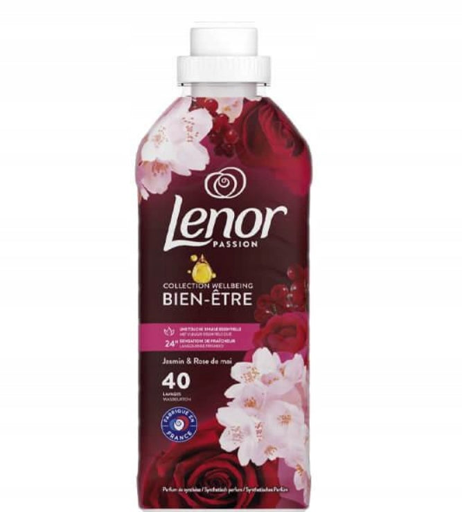 SOFTENER LENOR JASMINE AND ROSE 40 WASHES 840ML 8A9