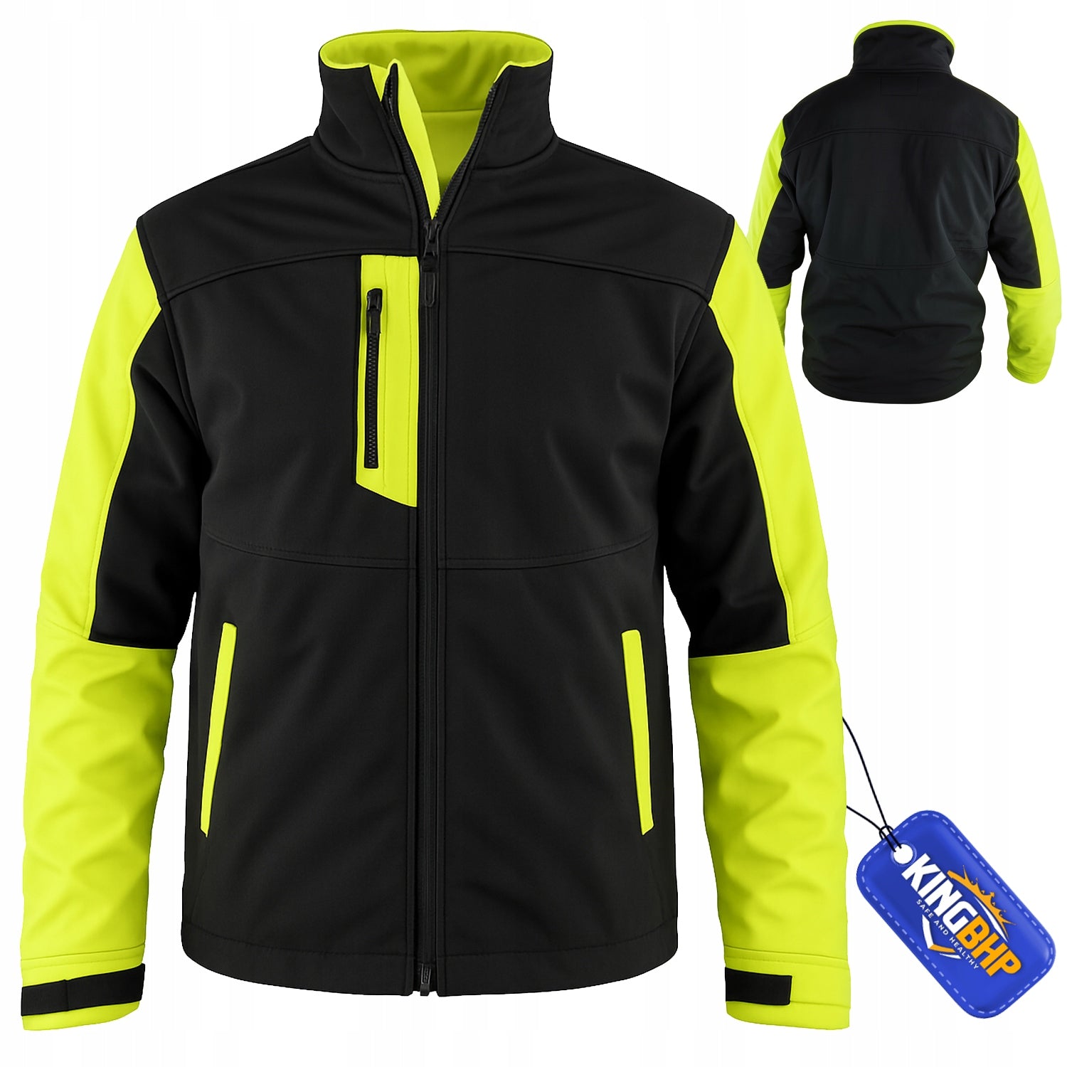SOFTSHELL Work Jacket OC Waterproof Jacket DURABLE strong BHP